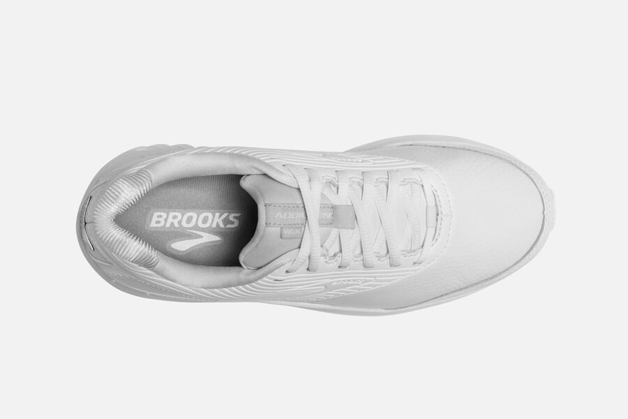 Brooks Running Shoes - Addiction Walker 2 Womens - White - NLM-168792